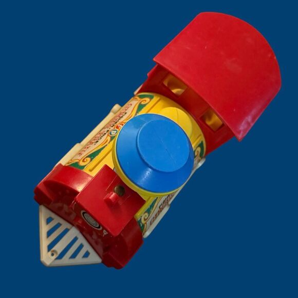 Vintage 1973 Fisher-Price Little People Family Circus Train Set - Picture 7 of 16